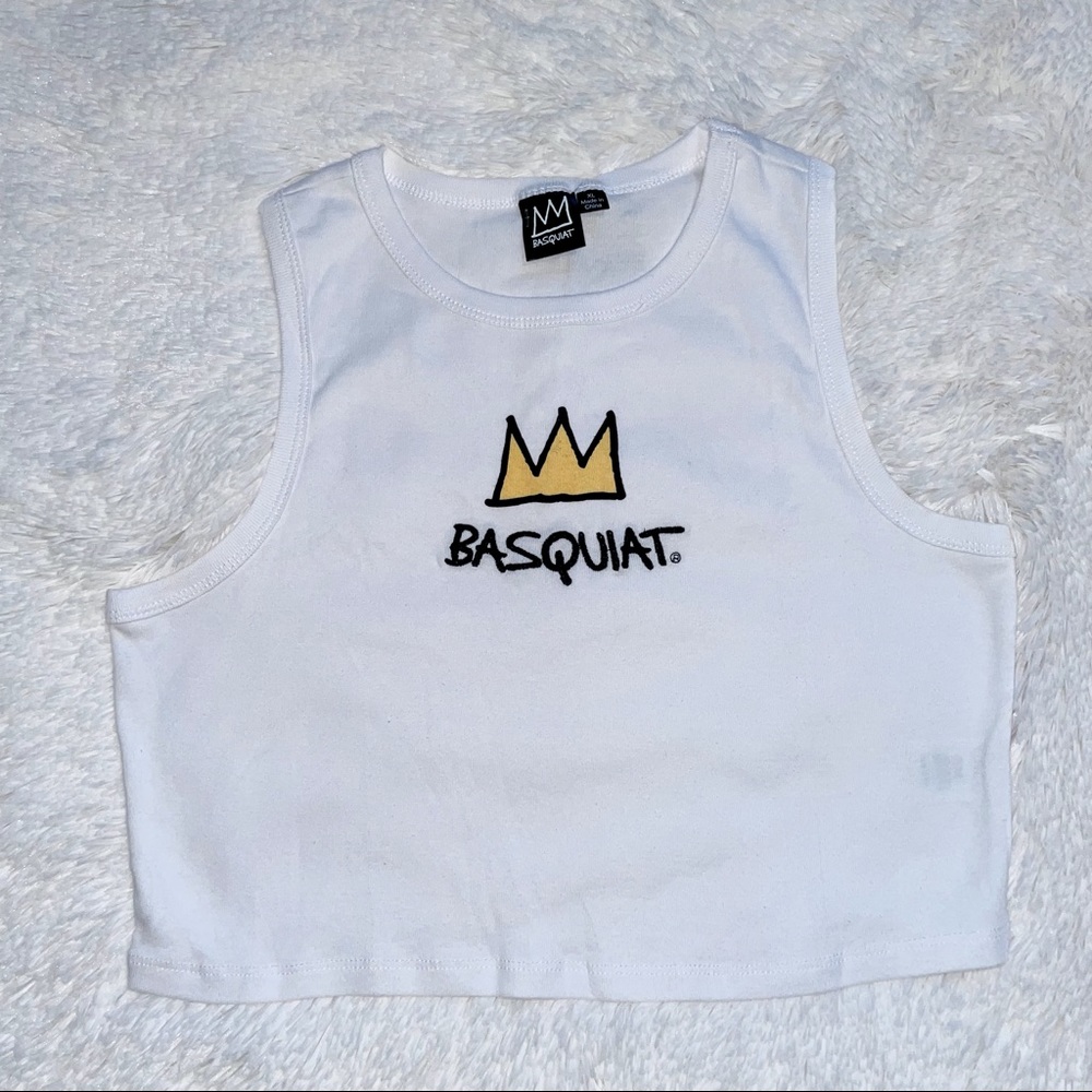 Basquiat Crop Top